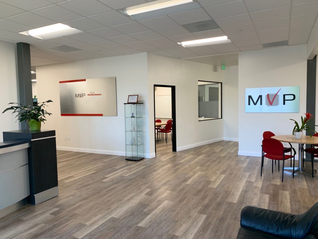 MVP customer reception area